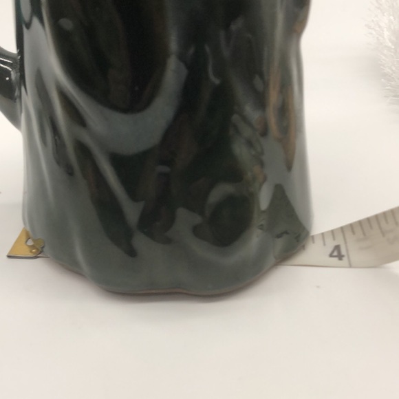 Vintage green drip glaze pitcher - Picture 7 of 7